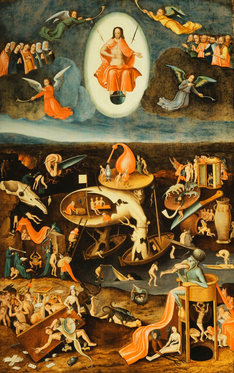 Den siste dommen, av Hieronymus Bosch