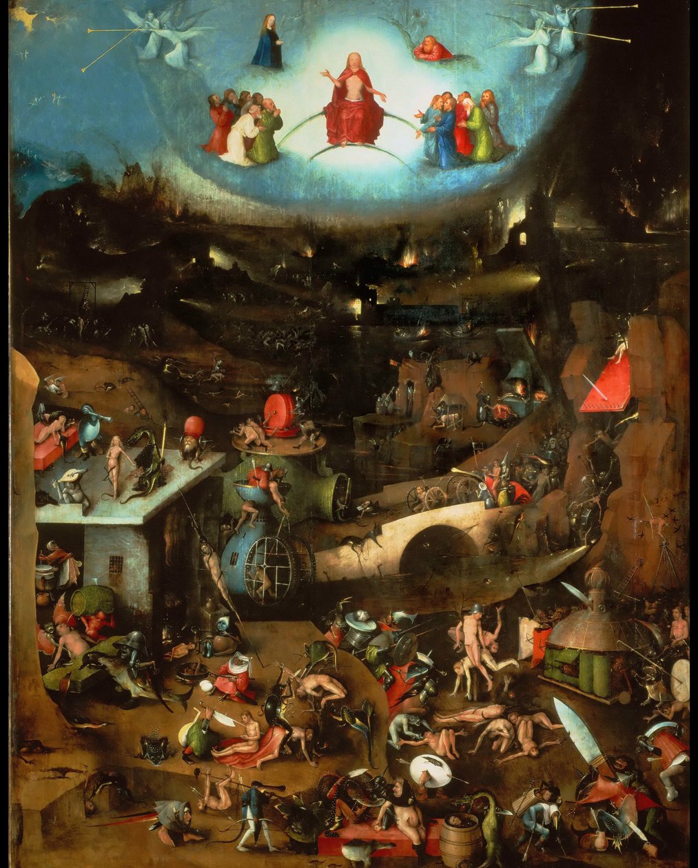 The Last Judgment Triptych, sentralpanel, ca 1485. av Hieronymus Bosch