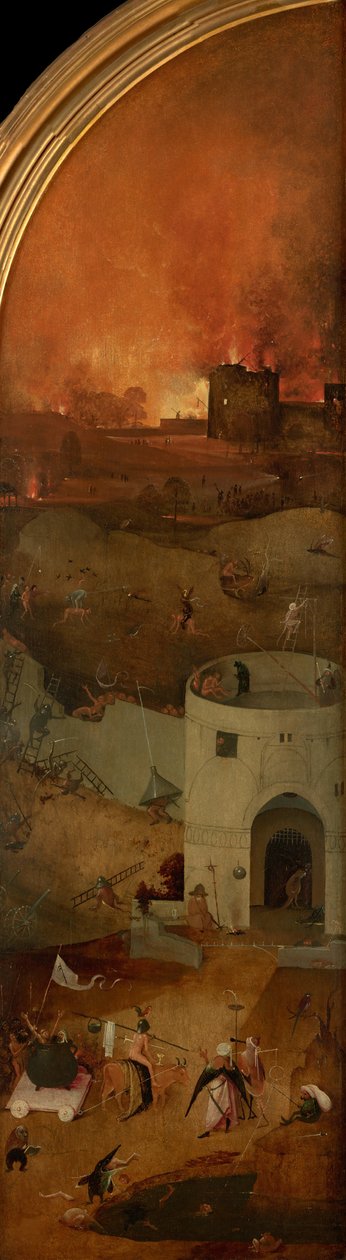 The Last Judgment Triptych, høyre panel, ca 1490-1510. av Hieronymus Bosch