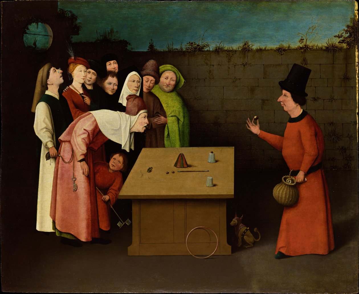 Tryllekunstneren av Hieronymus Bosch and workshop