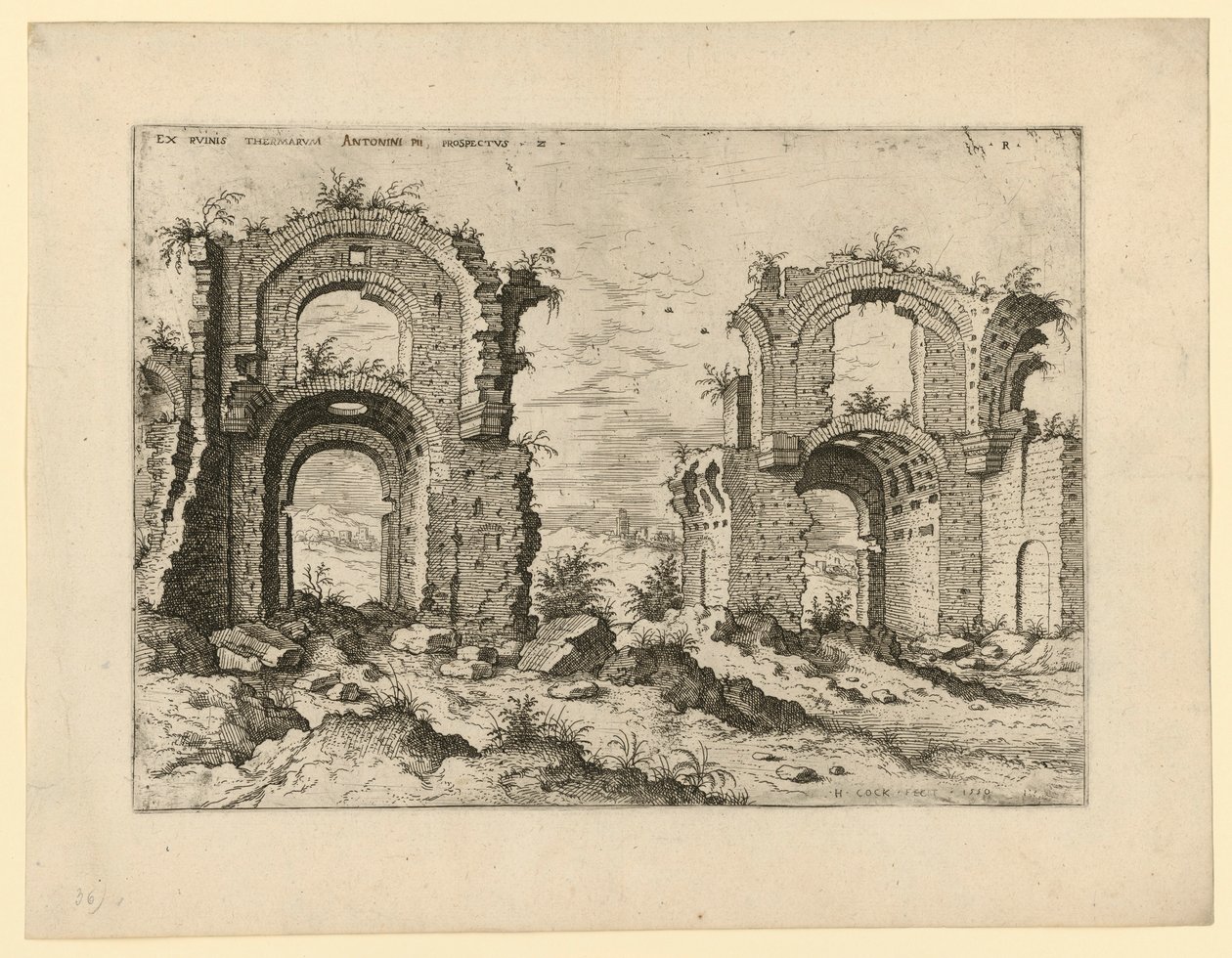 Antonius Pius’ termer av Hieronymus Cock