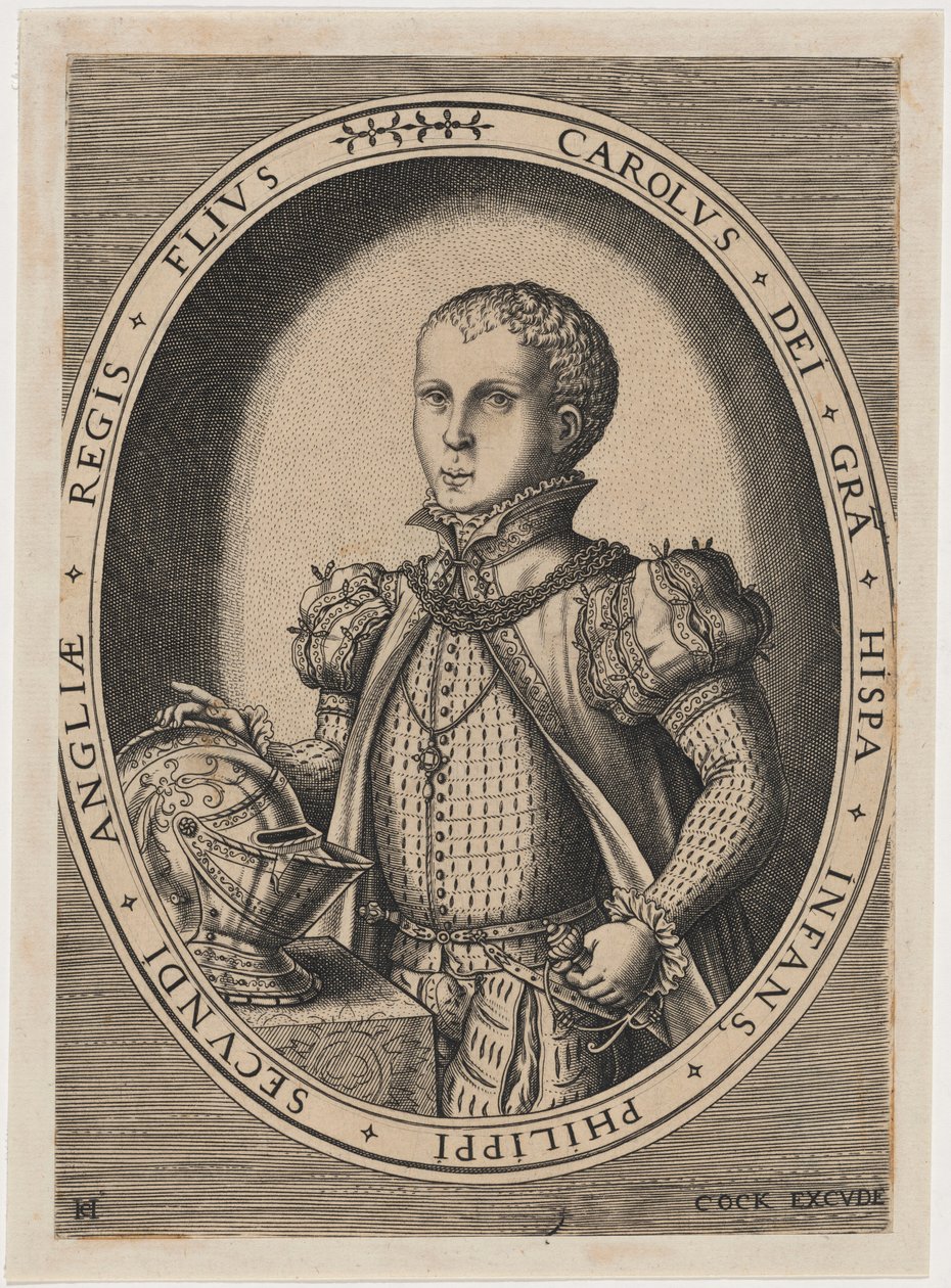 Don Carlos, prins av Asturias av Hieronymus Cock