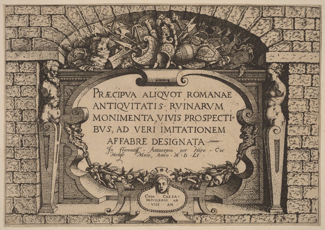 Tittelsiden av Hieronymus Cock