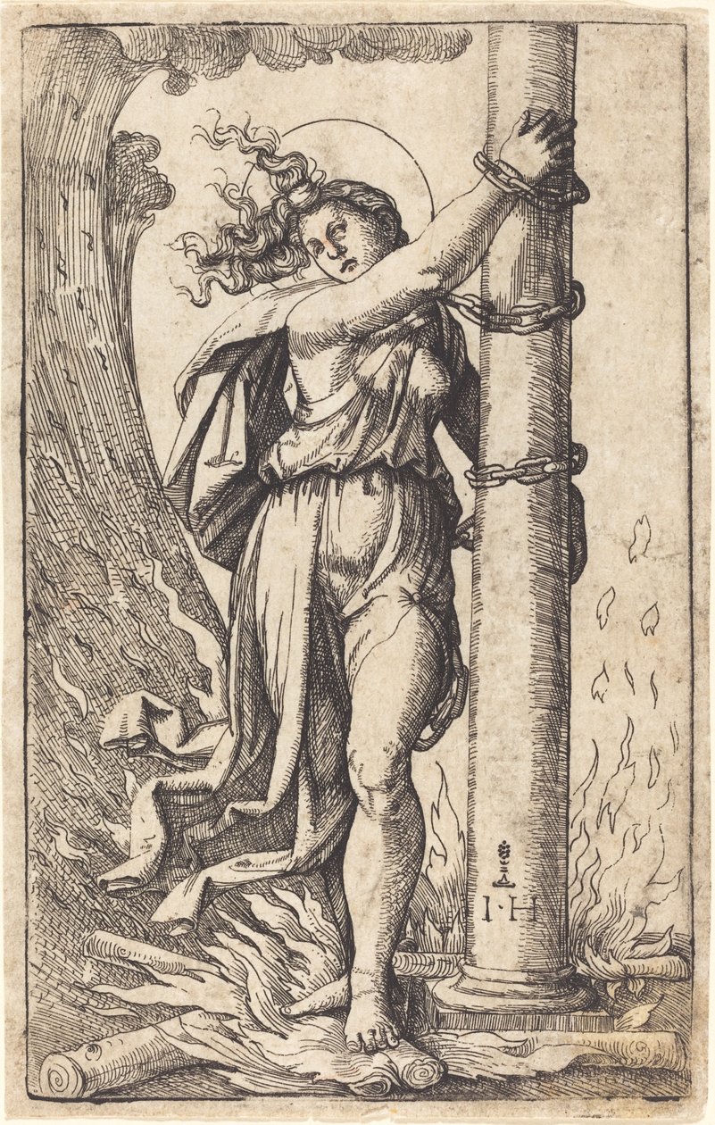 Motstand av Hieronymus Hopfer after Marcantonio Raimondi