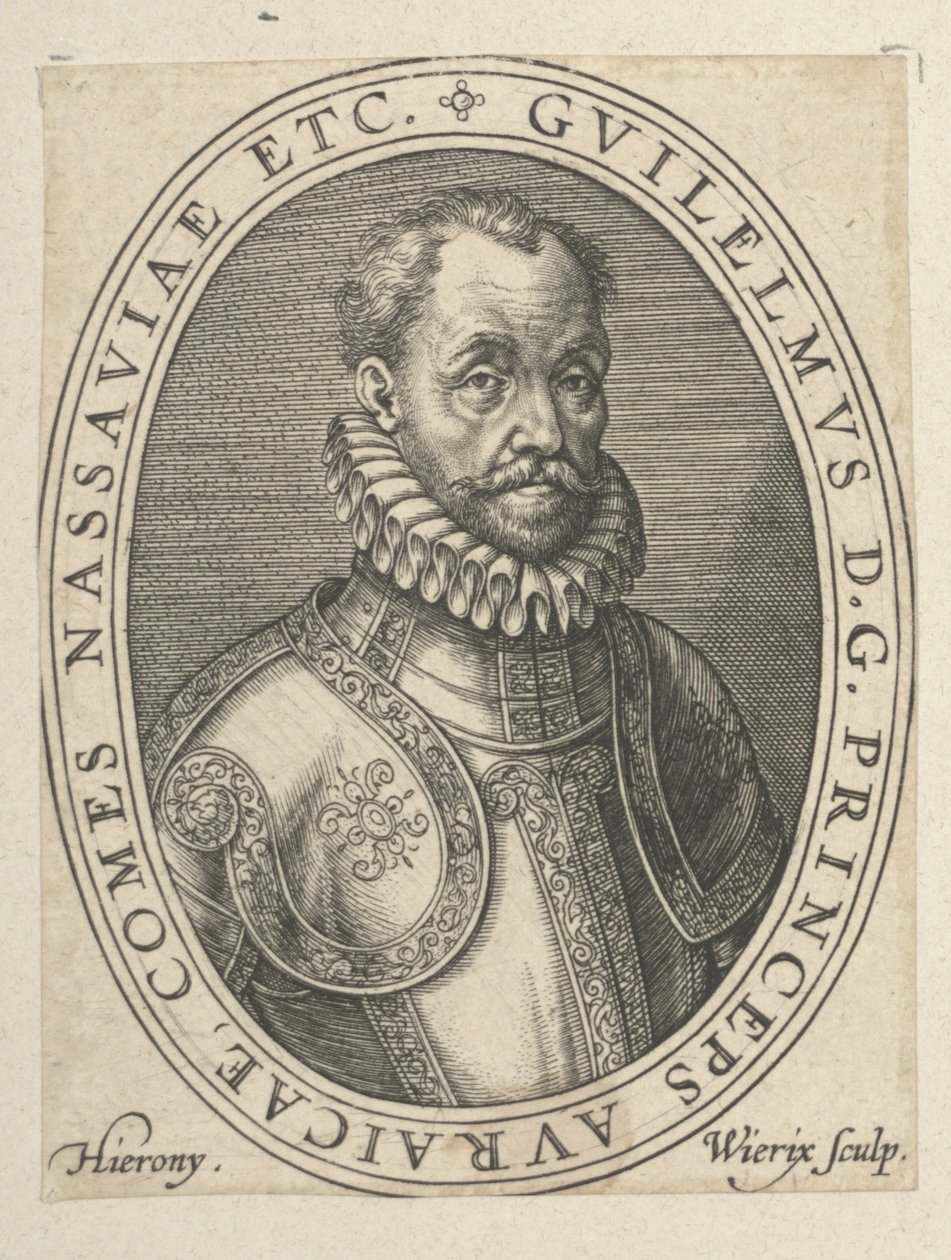 William the Silent, slutten av 1500-begynnelsen av 1600-tallet (gravering) av Hieronymus or Jerome Wierix