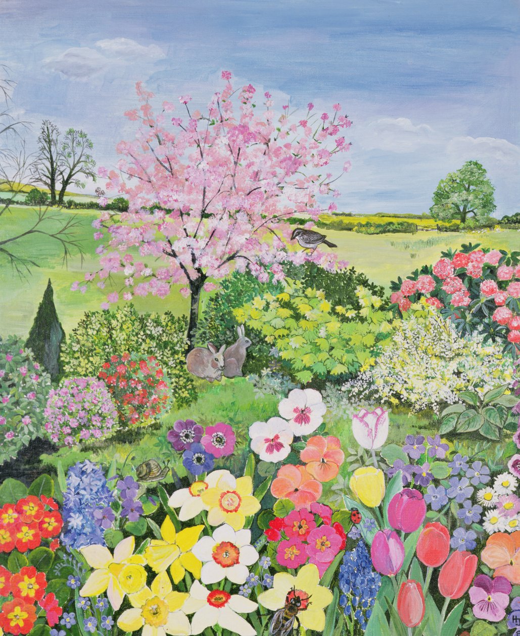 Spring from the Four Seasons (en av et sett på fire) av Hilary Jones