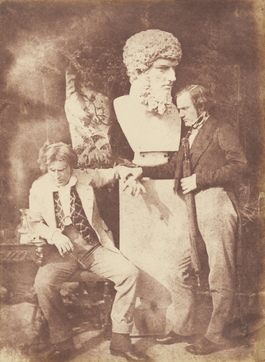 D. O. Hil og professor James Miller av Hill and Adamson