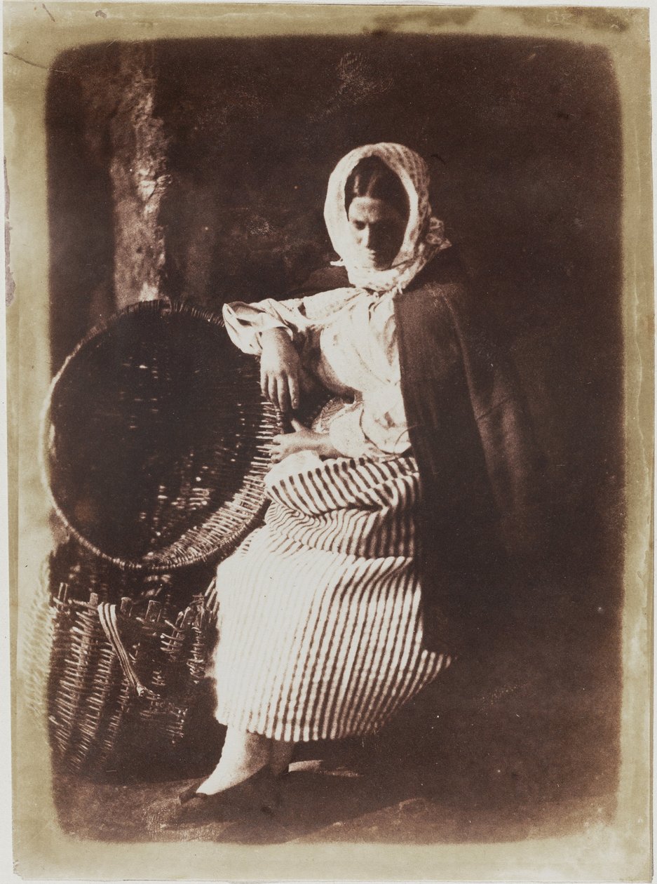 Elizabeth Johnstone, Sittende Newhaven Fishwife av Hill and Adamson