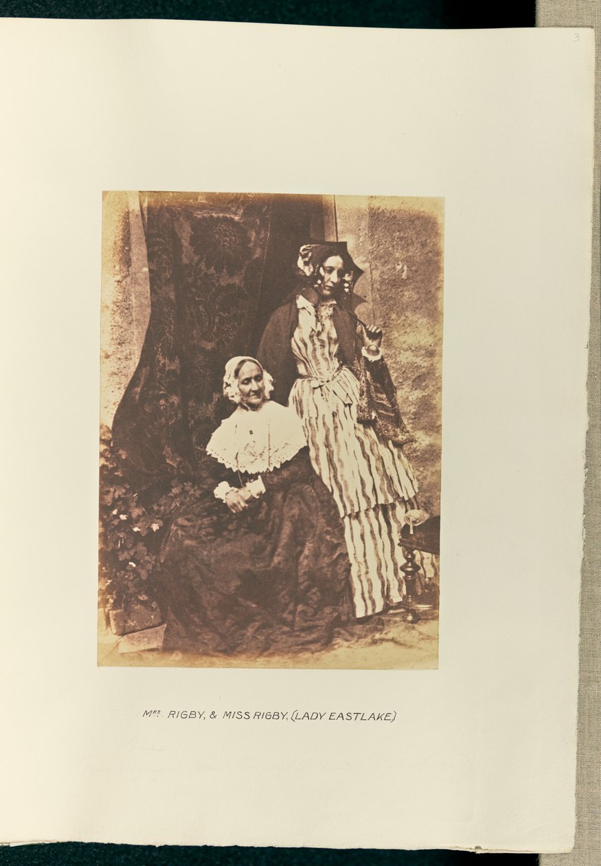 [Fru Rigby og frøken Rigby, (Lady Eastlake)] av Hill and Adamson