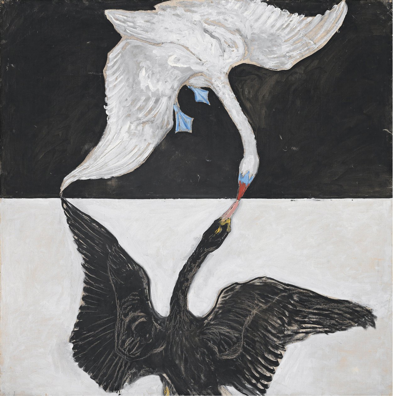 Gruppe IXSUW, nr. 1, Svanen, nr. 1, 1914-1915. av Hilma af Klint