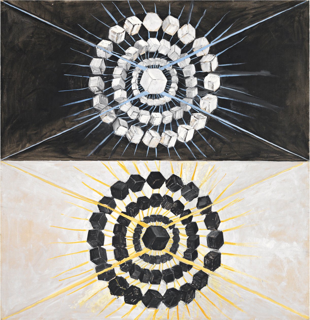 Gruppe IXSUW, nr. 8, Svanen, nr. 8, 1914-1915. av Hilma af Klint