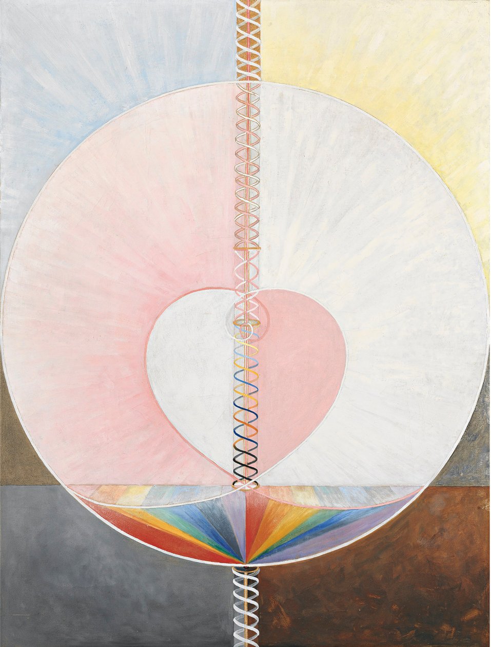 Gruppe IX/UW, nr. 25, Duen, nr. 1 (olje på lerret) av Hilma af Klint
