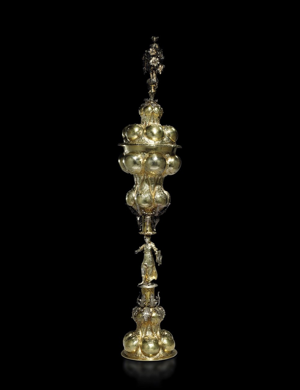 Medingen Minerva Cup, ca. 1650 (sølv og sølv) av Hinrich Ohmssen