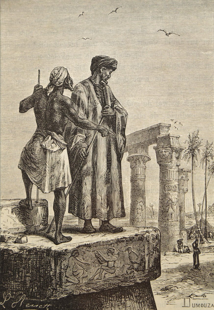 Ibn Battuta i Egypt av Hippolyte Leon Benett