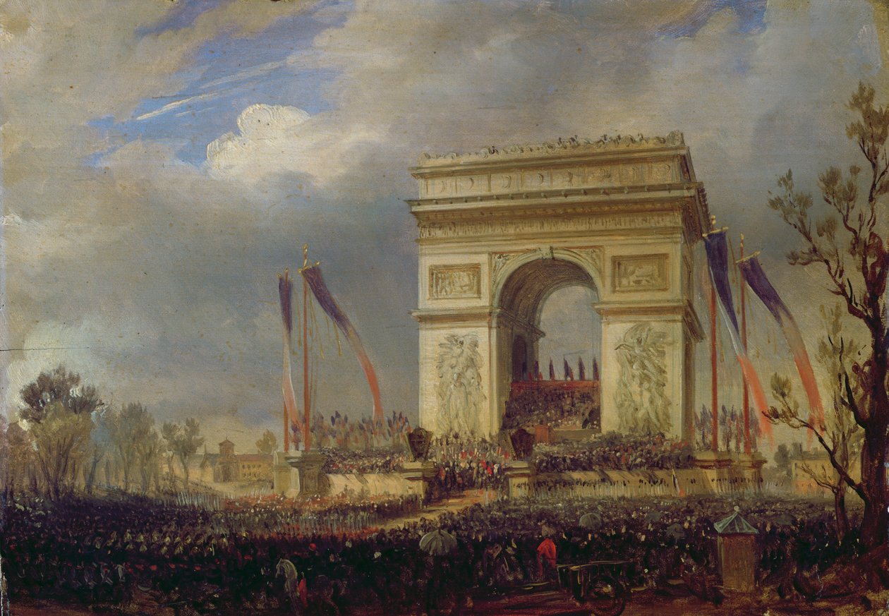Fete de la Fraternite ved Triumfbuen, Place de l