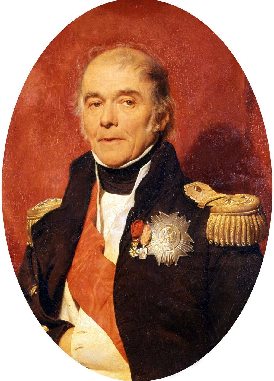 Portrett av marskalk Bertrand av Hippolyte (1797 1856) Delaroche