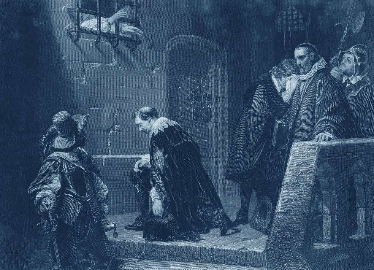 Lord Strafford førte til henrettelse av Hippolyte Delaroche