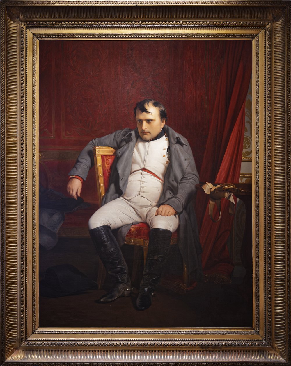 Napoleon I i Fontainebleau, 31. mars 1814 av Paul Delaroche