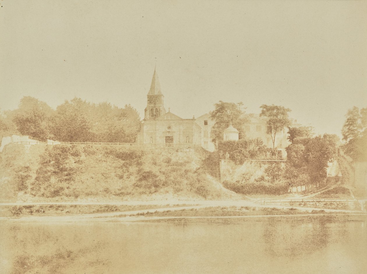 [Saint-Ouens kirke og slott] av Hippolyte Bayard