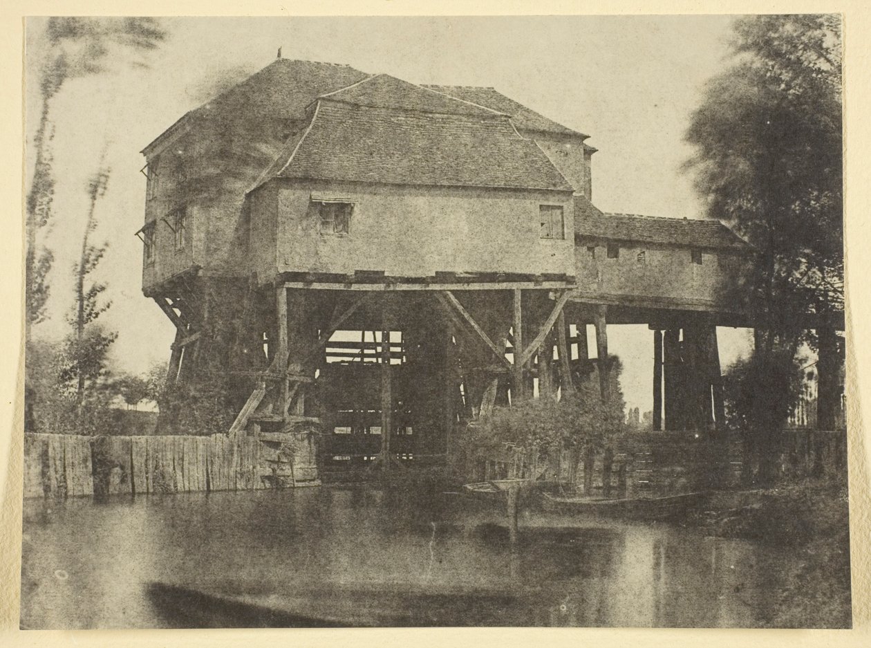 Møllen i Saint-Ouen av Hippolyte Bayard
