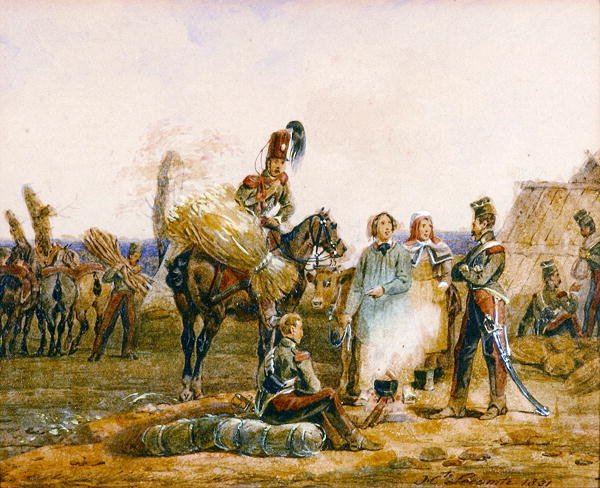 franske tropper av Hippolyte Lecomte