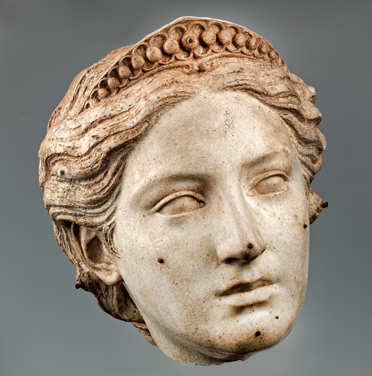 Ginevra (fragment) av Hiram Powers