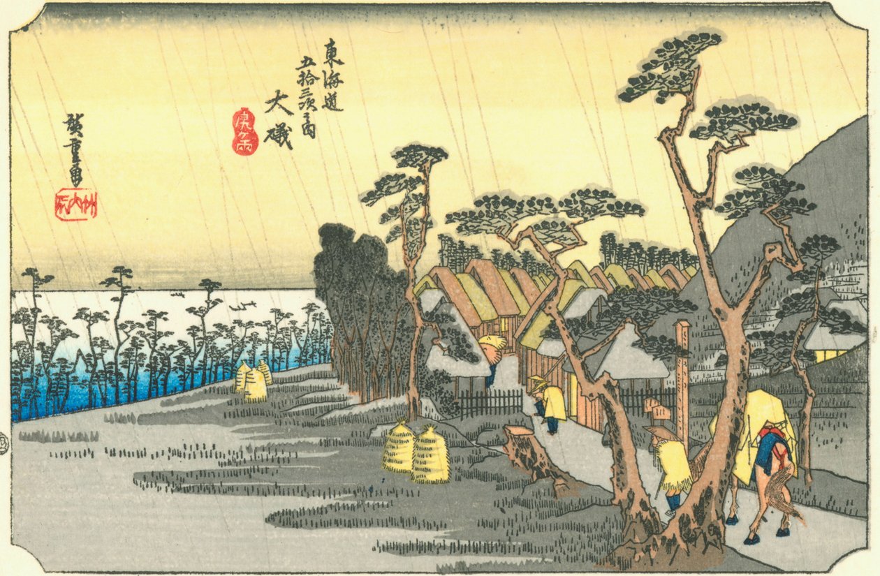 jeg føler det av Utagawa Hiroshige
