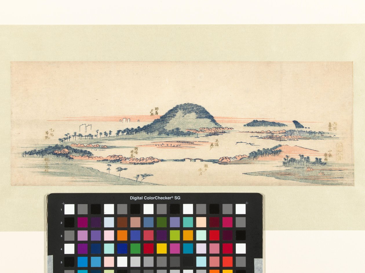 Åtte utsikt over Kanazawa Kanazawa hakkei (tittel på objekt) av Hiroshige (I) , Utagawa (attributed to)