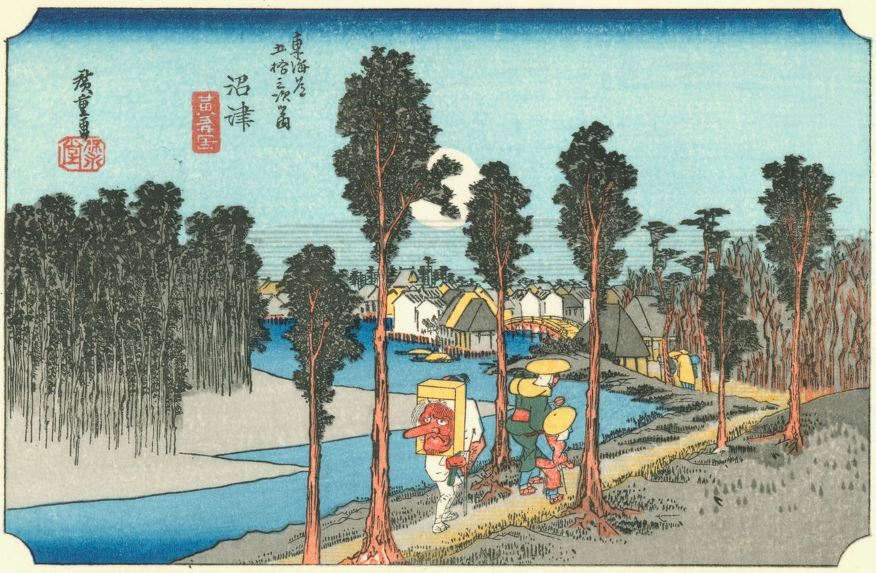Numazu av Hiroshige