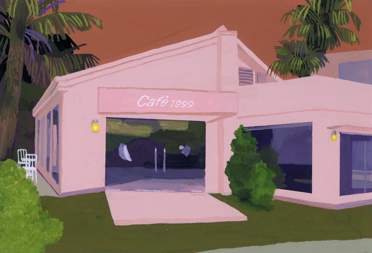 Kafé i Kambodsja, 2016, av Hiroyuki Izutsu