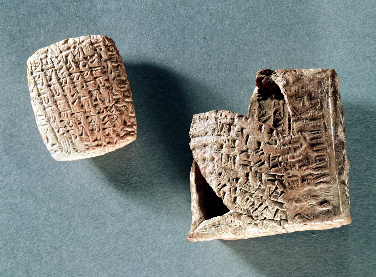 Kappadokisk brev og konvolutt, fra Tyrkia, 2000-1800 f.Kr. (keramikk) av Hittite