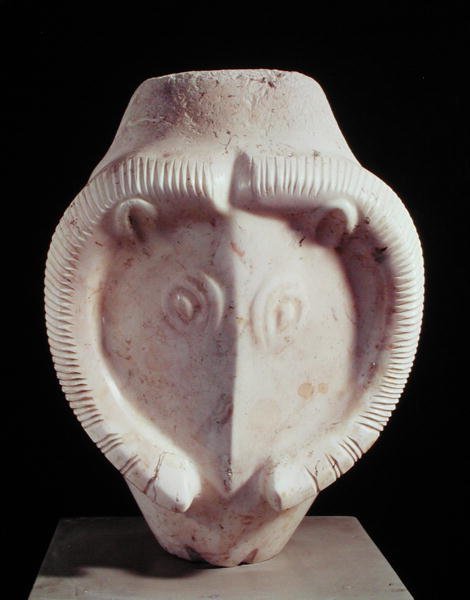Hodet til en vær, fra Acana, Syria av Hittite