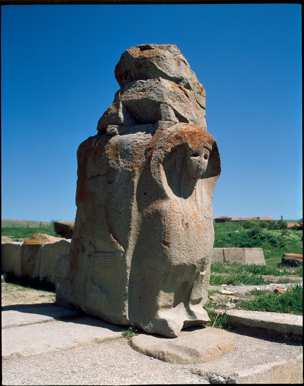Utsikt over Sfinxens port av Hittite Hittite