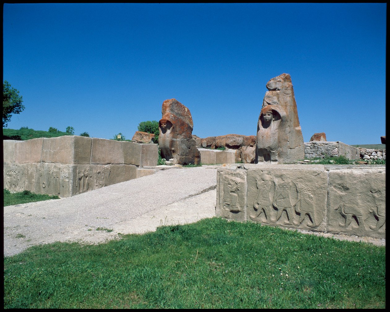 Utsikt over Sfinxens port av Hittite Hittite