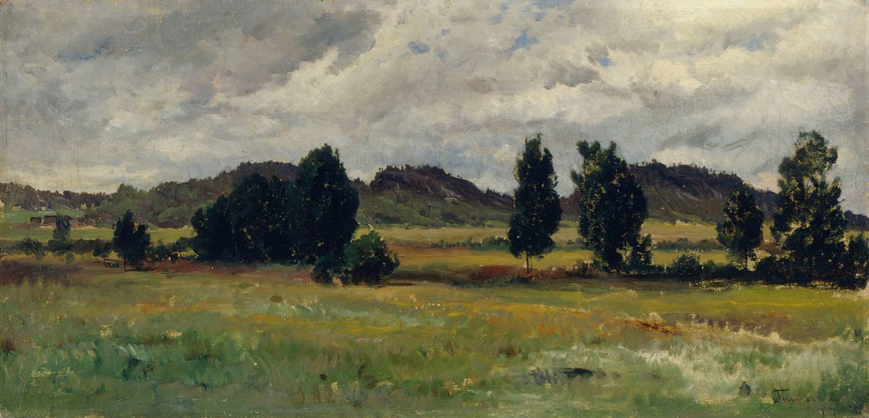 Landskap fra Tuulos av Hjalmar Munsterhjelm