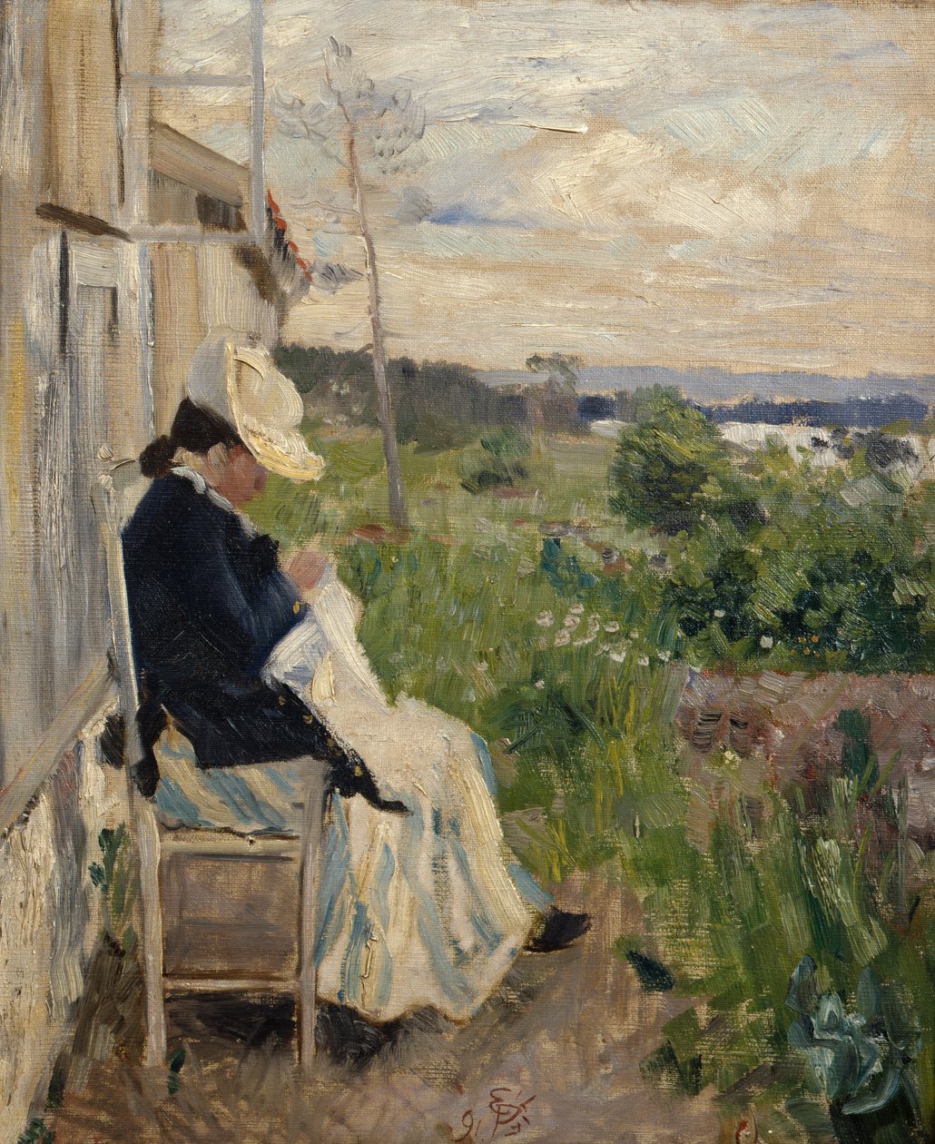 I sola av Hjalmer Eilif Emanuel Peterssen