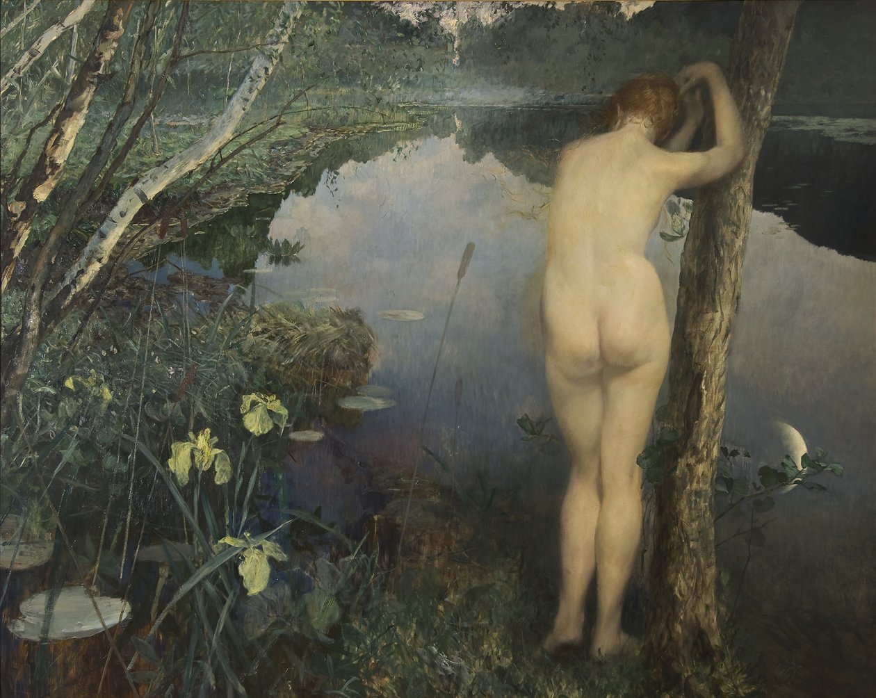 Nocturne, 1887 av Hjalmer Eilif Emanuel Peterssen