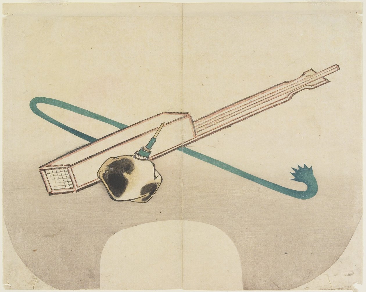 (Jelly-Noodle Maker), ca. 1830 av Hogyoku
