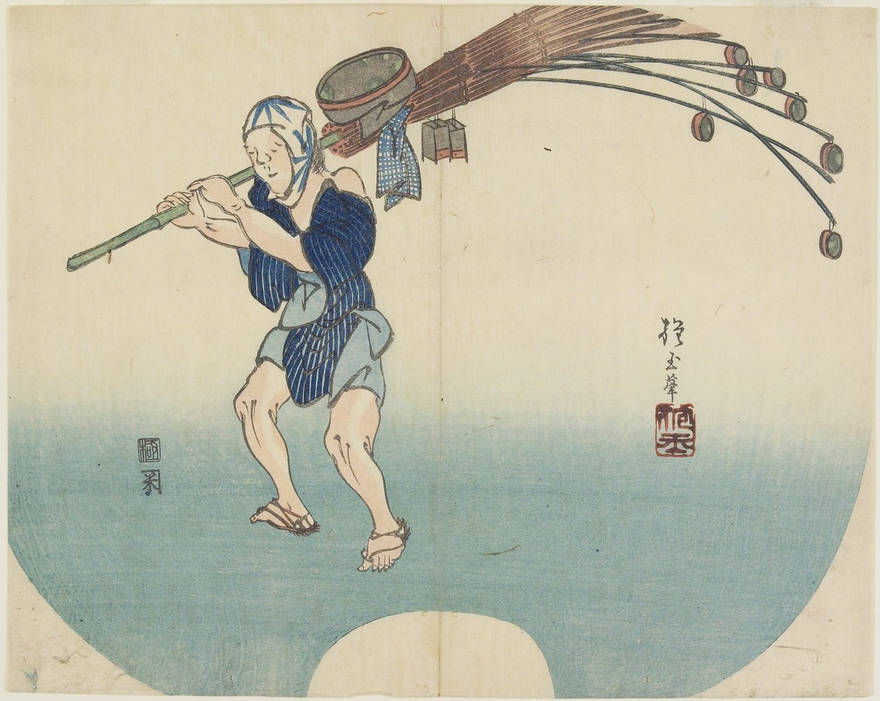 (Vannleverandør), ca. 1830 av Hogyoku