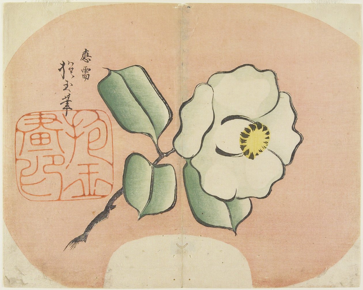 (Hvit Camellia), ca. 1830 av Hogyoku