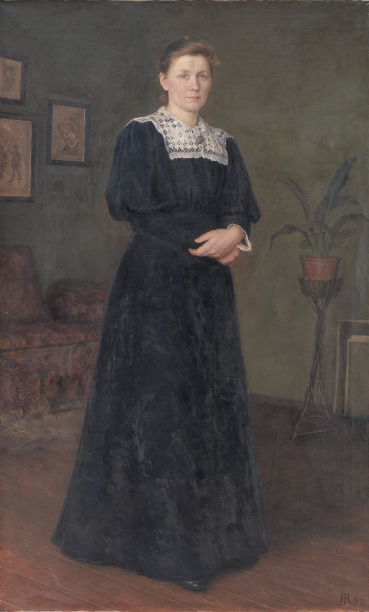 Maleren Ane Marie Hansen av Holga Reinhard