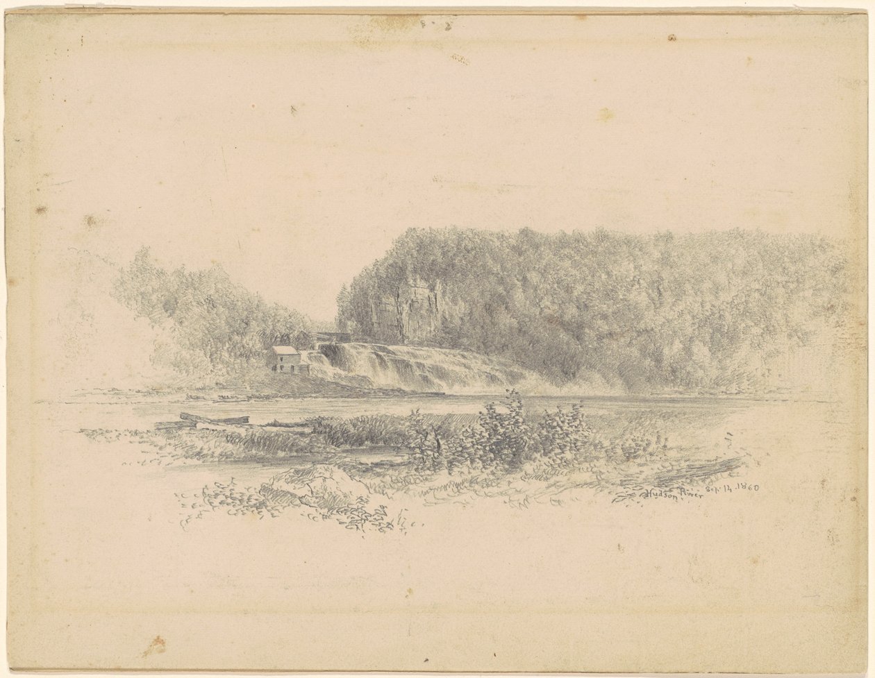 Hudson River av Homer Dodge Martin