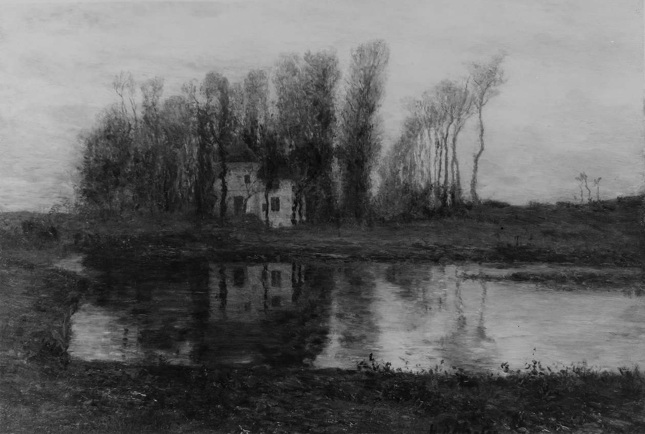 Gammel herregård i Criqueboeuf av Homer Dodge Martin