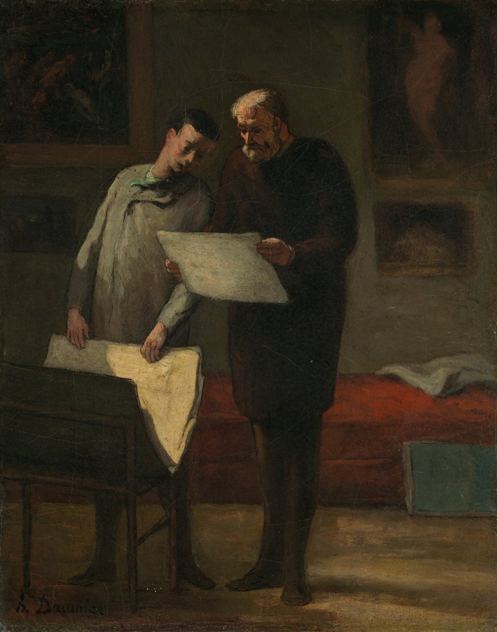 Råd til en ung artist av Honoré Daumier