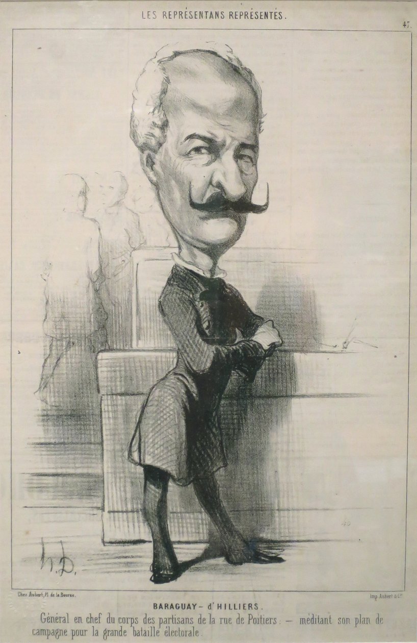 Archille Baraguay dHilliers av Honoré Daumier