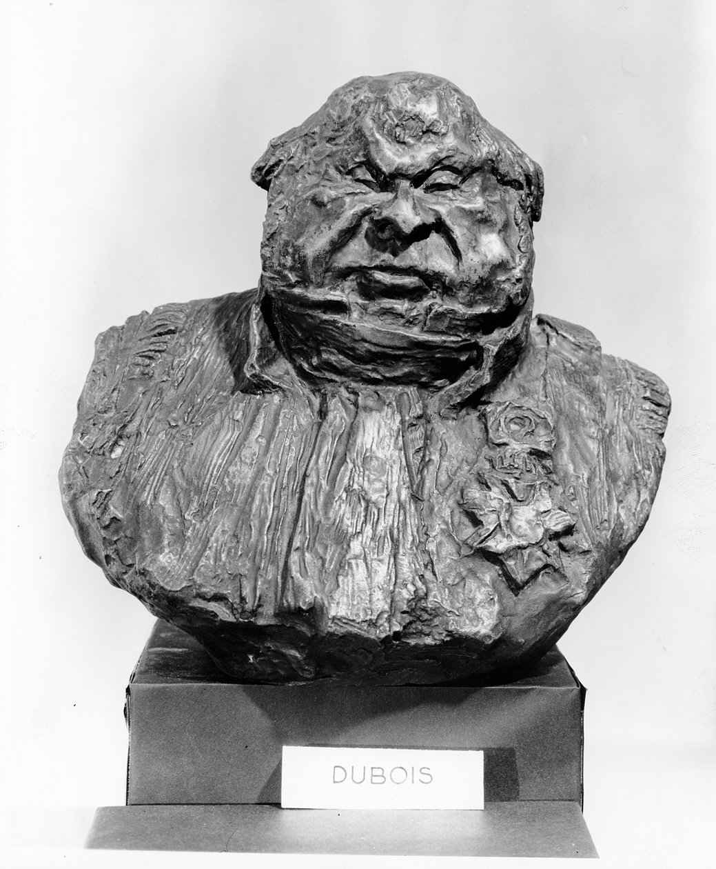 Byste av Hippolyte Abraham, kjent som Abraham-Dubois (1794-1863) 1833 (bronse) av Honoré Daumier