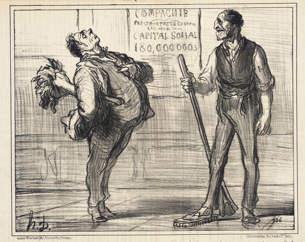 Jeg skjønner ikke hvorfor vi ikke burde bli navngitt også av Honoré Daumier