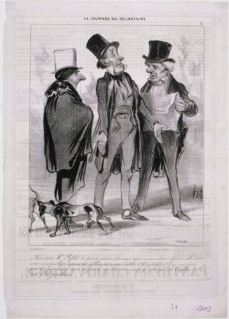 Ungdomsdagen av Honoré Daumier
