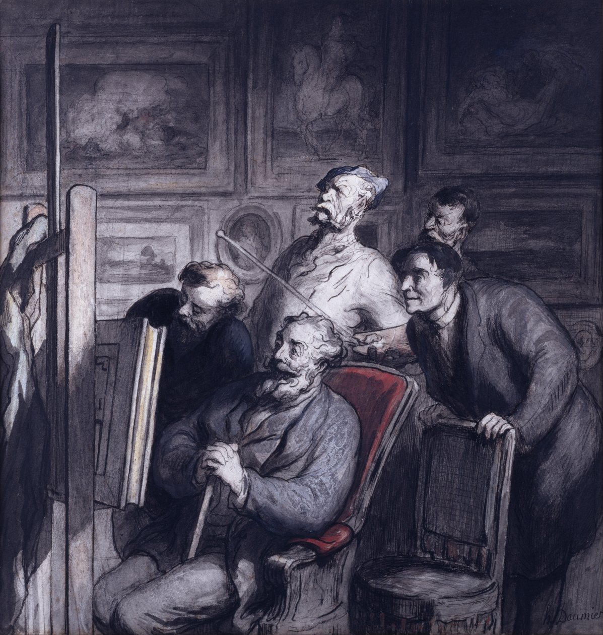 Amatørene av Honoré Daumier
