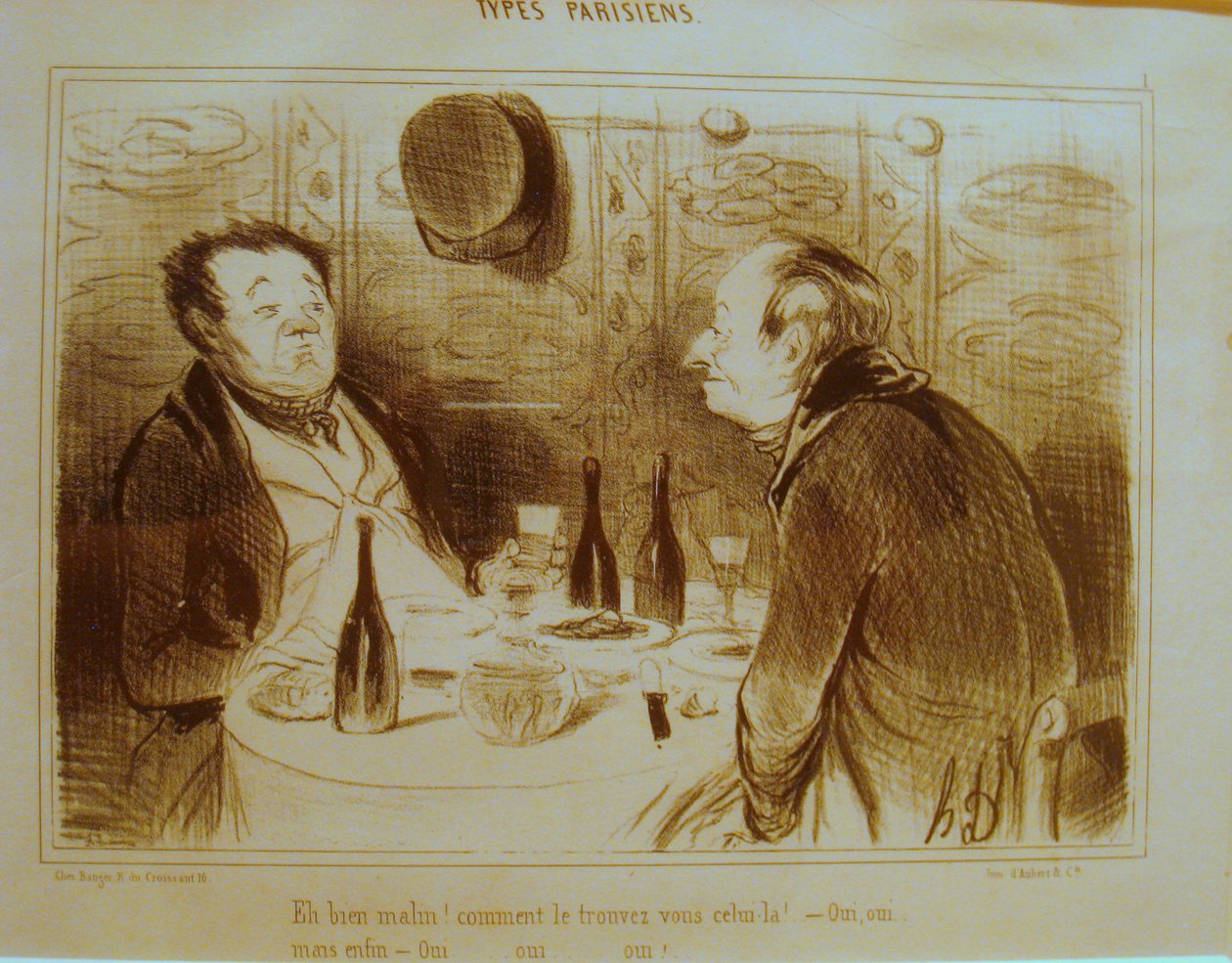 Parisiske typer av Honoré Daumier